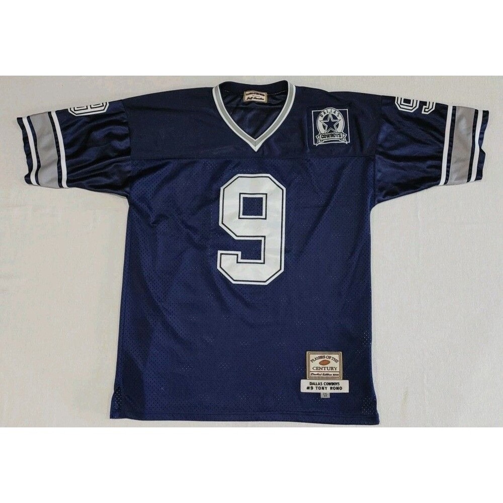 NFL Dallas Cowboys Tony Romo #9 Jersey Players Of The Century Size 54 2XL XXL